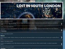 Tablet Screenshot of lostinsouthlondon.blogspot.com