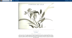 Desktop Screenshot of contosdelily.blogspot.com