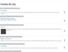 Tablet Screenshot of contosdelily.blogspot.com