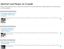 Tablet Screenshot of harpercrusade.blogspot.com