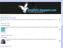 Tablet Screenshot of ismailkhir.blogspot.com