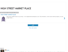 Tablet Screenshot of highstreetmarketplace.blogspot.com