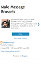 Mobile Screenshot of malemassagebrussels.blogspot.com
