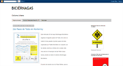 Desktop Screenshot of biciernagas.blogspot.com