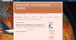 Desktop Screenshot of cepamontesnorte-sociales.blogspot.com