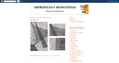 Desktop Screenshot of improntasymonocopias.blogspot.com