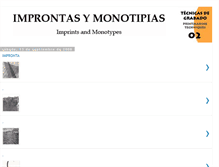 Tablet Screenshot of improntasymonocopias.blogspot.com