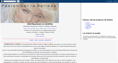 Desktop Screenshot of distribucioneslacalenita.blogspot.com