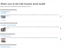 Tablet Screenshot of ceramicartistguild.blogspot.com