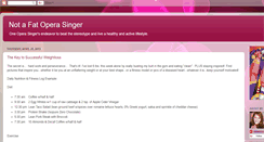 Desktop Screenshot of notafatoperasinger.blogspot.com