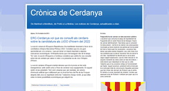 Desktop Screenshot of cronicadecerdanya.blogspot.com