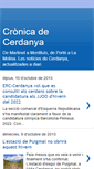 Mobile Screenshot of cronicadecerdanya.blogspot.com