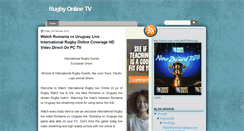 Desktop Screenshot of liveonlinerugbytv.blogspot.com