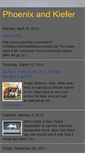Mobile Screenshot of phoenixandkiefer.blogspot.com