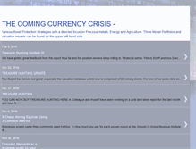 Tablet Screenshot of comingcurrencycrisis.blogspot.com