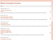 Tablet Screenshot of blackcomputerarmoire.blogspot.com