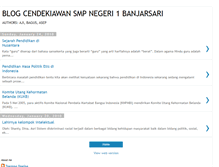 Tablet Screenshot of blog-cendekiawan.blogspot.com