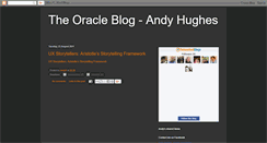 Desktop Screenshot of andyh-theoracle.blogspot.com