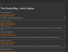 Tablet Screenshot of andyh-theoracle.blogspot.com