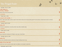 Tablet Screenshot of frugalfeast.blogspot.com