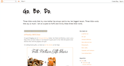 Desktop Screenshot of go-be-do.blogspot.com