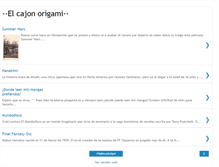 Tablet Screenshot of elcajonorigami.blogspot.com