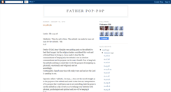 Desktop Screenshot of fatherpop-pop.blogspot.com