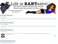 Tablet Screenshot of lifeisrantastic.blogspot.com