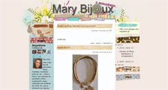 Desktop Screenshot of maryvonebijoux.blogspot.com