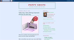 Desktop Screenshot of poppyshops.blogspot.com