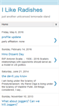 Mobile Screenshot of iloveradishes.blogspot.com