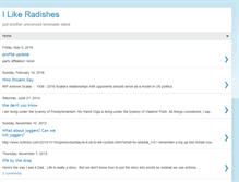 Tablet Screenshot of iloveradishes.blogspot.com