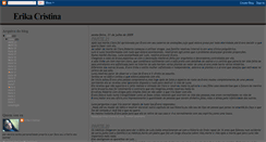 Desktop Screenshot of erikacristinac.blogspot.com