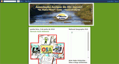 Desktop Screenshot of amigosdoriojaguari.blogspot.com
