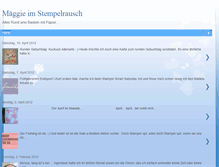 Tablet Screenshot of maeggie-im-stempelrausch.blogspot.com