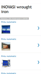 Mobile Screenshot of inovasiwroughtiron-ahmad.blogspot.com