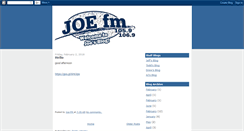 Desktop Screenshot of joeradio.blogspot.com