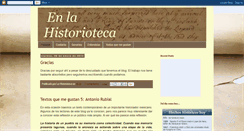 Desktop Screenshot of enlahistorioteca.blogspot.com