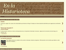 Tablet Screenshot of enlahistorioteca.blogspot.com