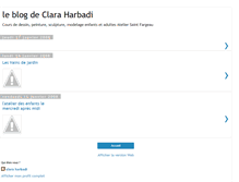 Tablet Screenshot of claraharbadi-ateliers.blogspot.com