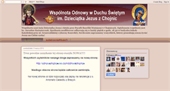 Desktop Screenshot of chojniceodnowa.blogspot.com