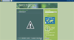 Desktop Screenshot of heavenlymystery.blogspot.com