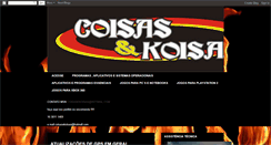 Desktop Screenshot of coisas-koisas.blogspot.com