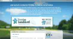Desktop Screenshot of clinicasorrisosaudavel.blogspot.com