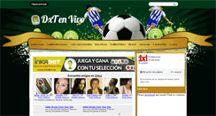 Desktop Screenshot of dxtenvivo.blogspot.com