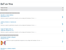 Tablet Screenshot of dxtenvivo.blogspot.com