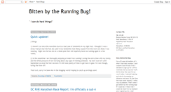 Desktop Screenshot of bittenbytherunningbug.blogspot.com