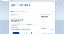 Desktop Screenshot of gmitlibrary.blogspot.com
