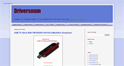 Desktop Screenshot of driversnum.blogspot.com