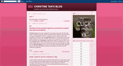 Desktop Screenshot of christinetanlw.blogspot.com
